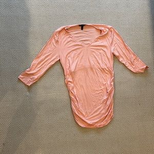 Isabella Oliver 3/4 sleeve maternity top